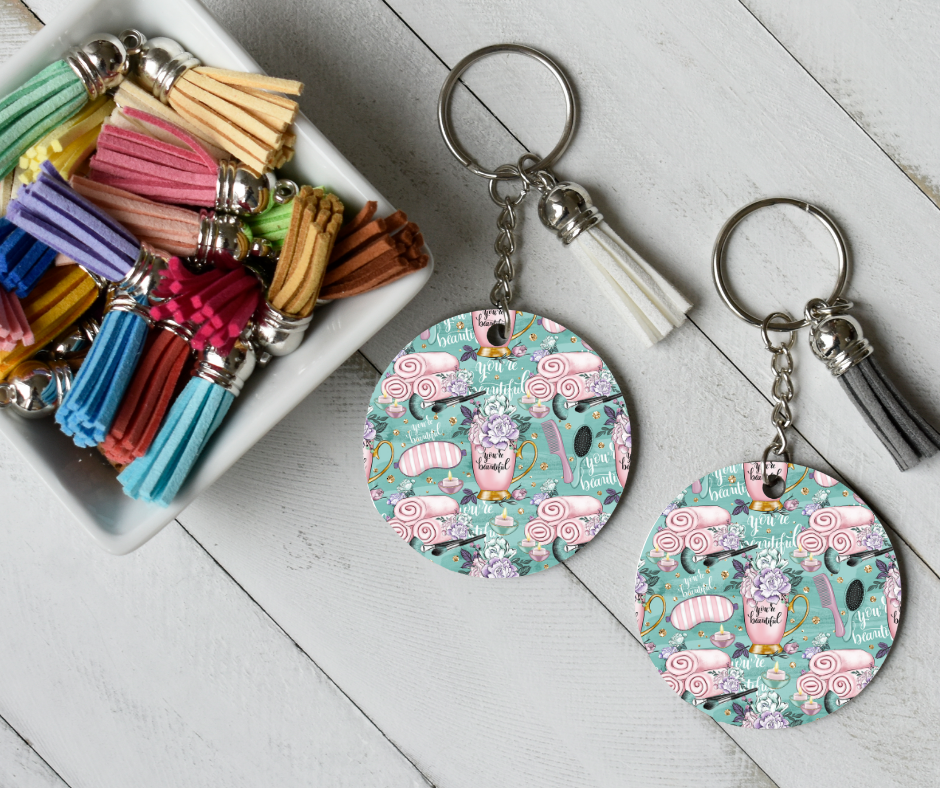 Beauty Spa Keychain