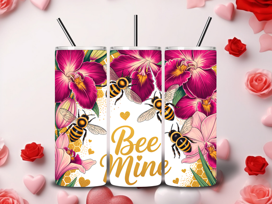 Bee Mine Valentine Tumblers