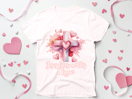 Jesus Cross Valentine T-Shirts