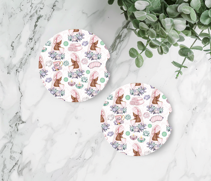 Beauty Spa Car Coasters