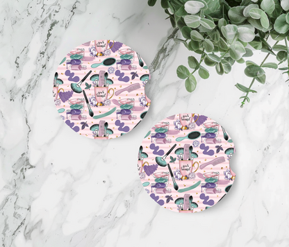Beauty Spa Car Coasters