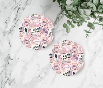 Beauty Spa Car Coasters