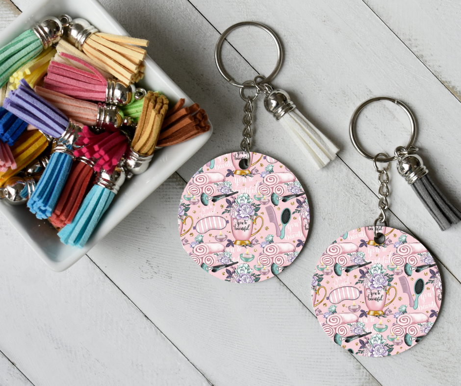 Beauty Spa Keychain