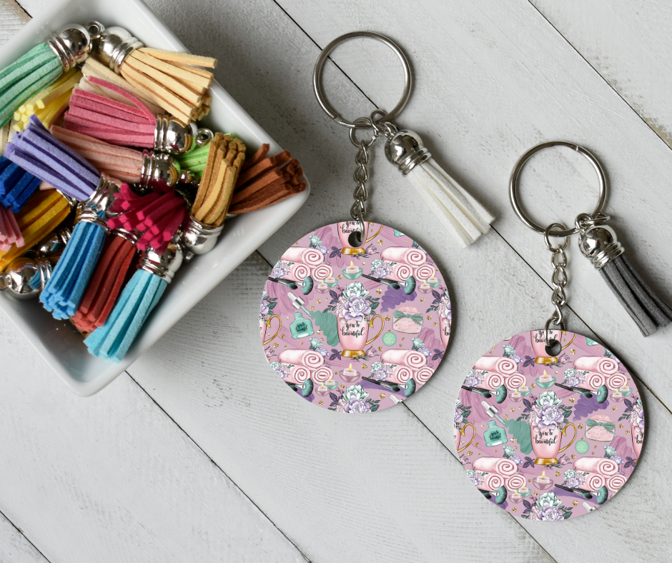 Beauty Spa Keychain