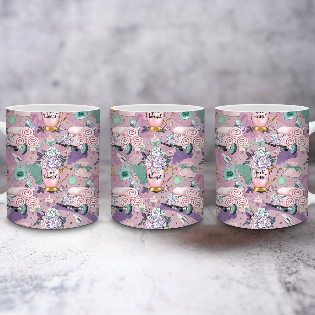 Beauty Spa Mugs