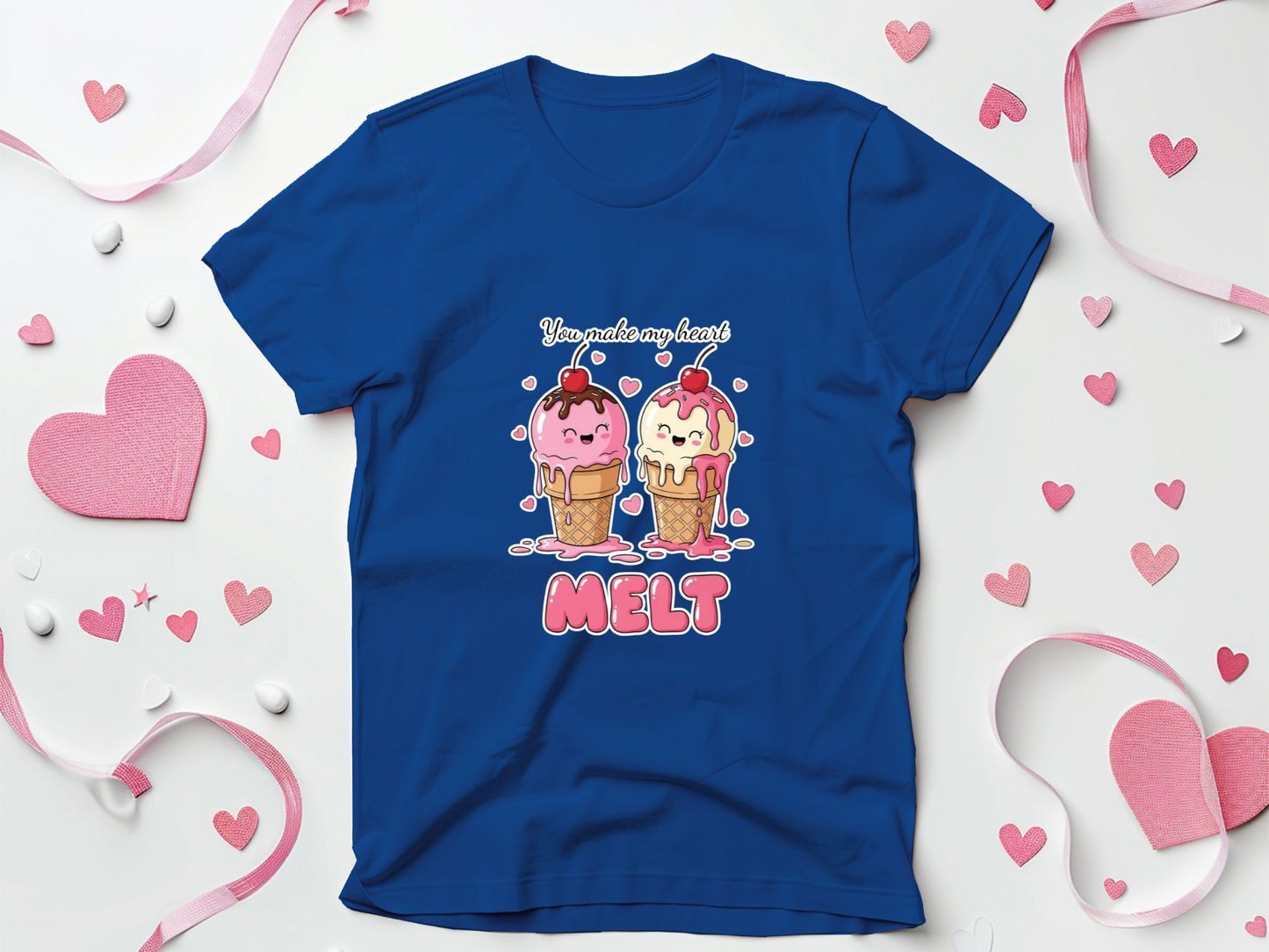You Make My Heart Melt Valentine T-shirts