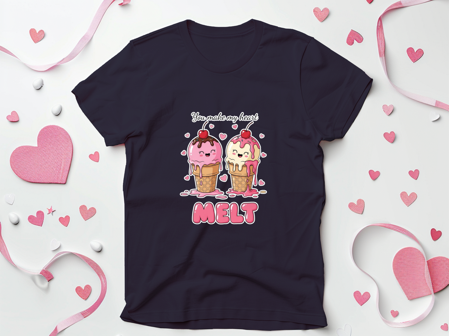 You Make My Heart Melt Valentine T-shirts