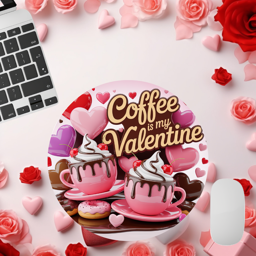 Coffee Valentine Mouse Pads