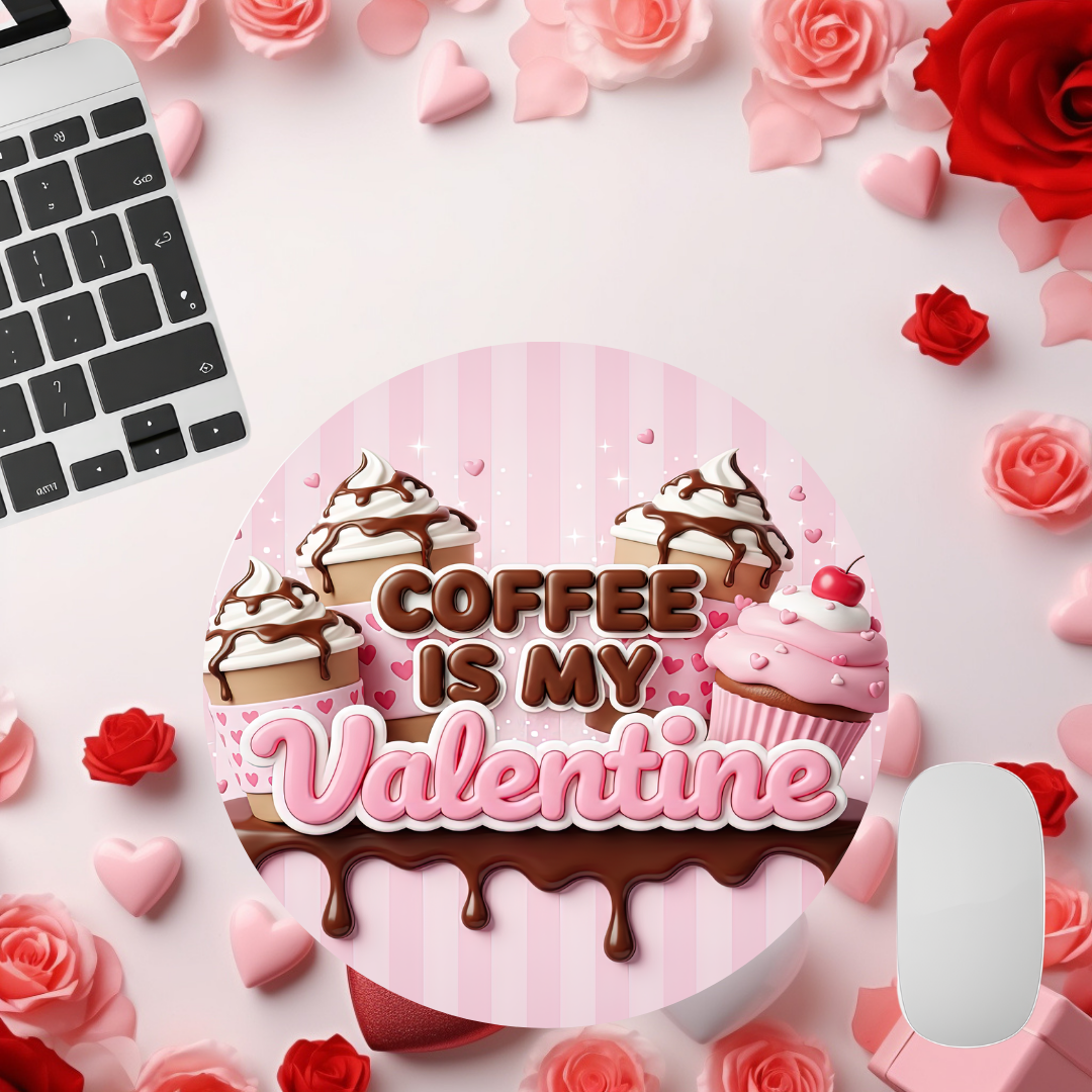 Coffee Valentine Mouse Pads