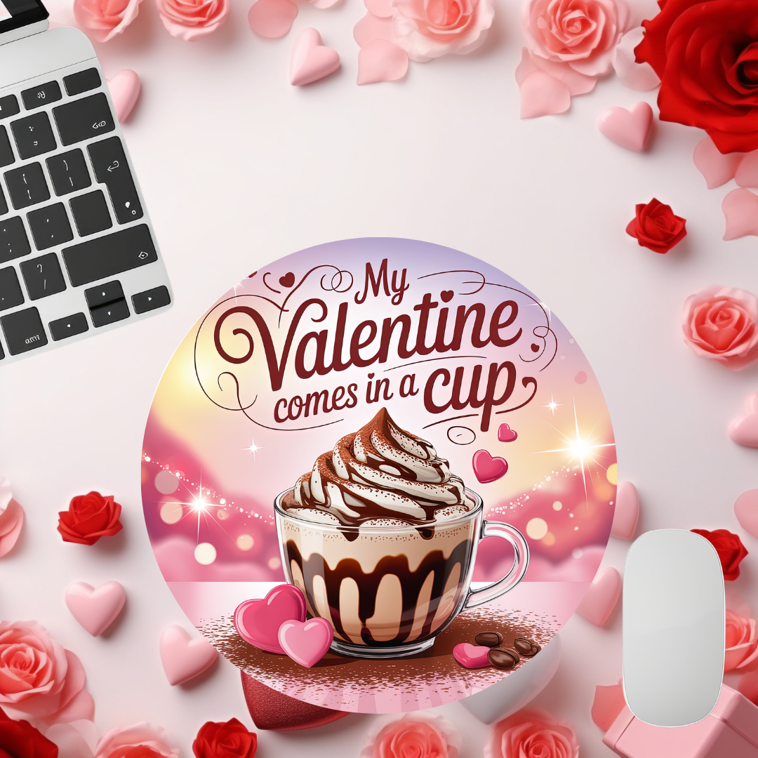 Coffee Valentine Mouse Pads