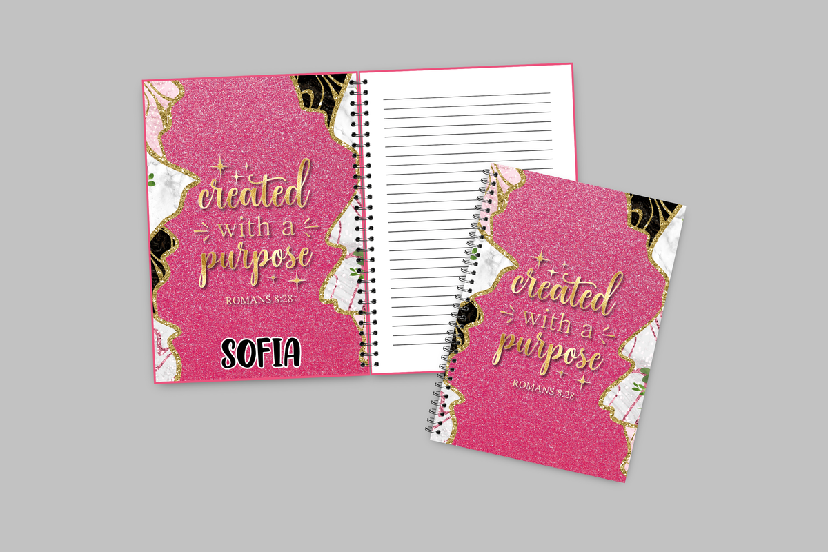 Bible Verse Spiral Notebooks