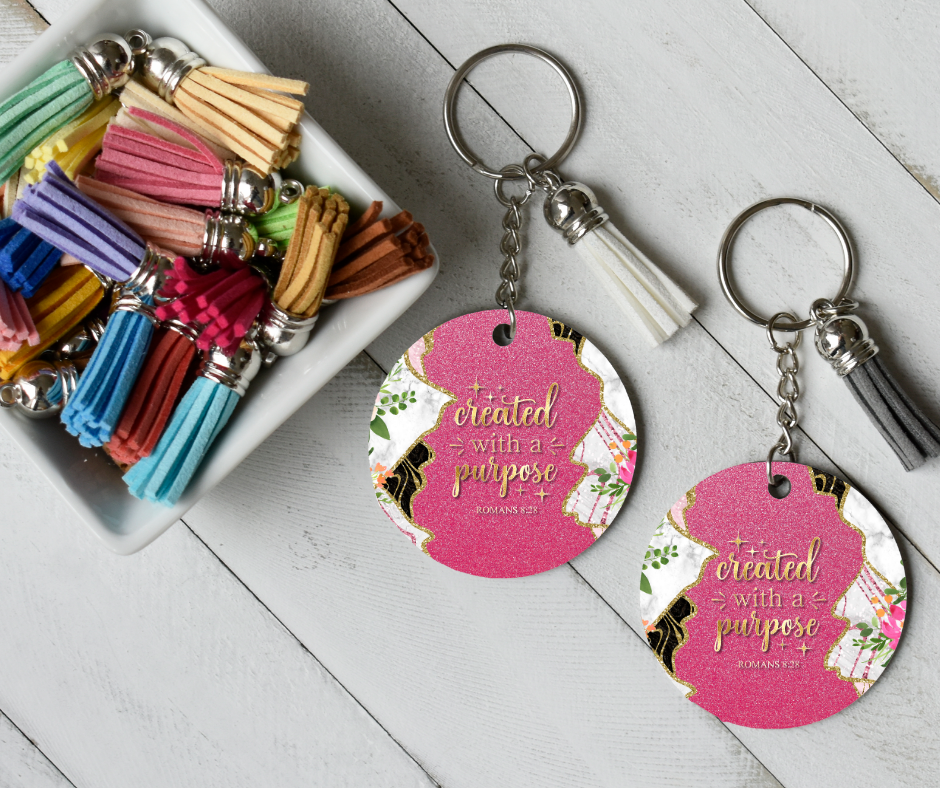 Bible Verse Keychains