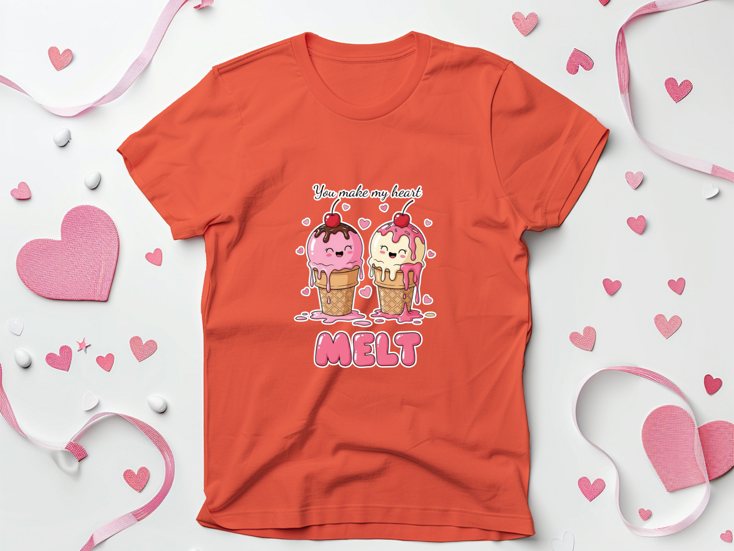 You Make My Heart Melt Valentine T-shirts