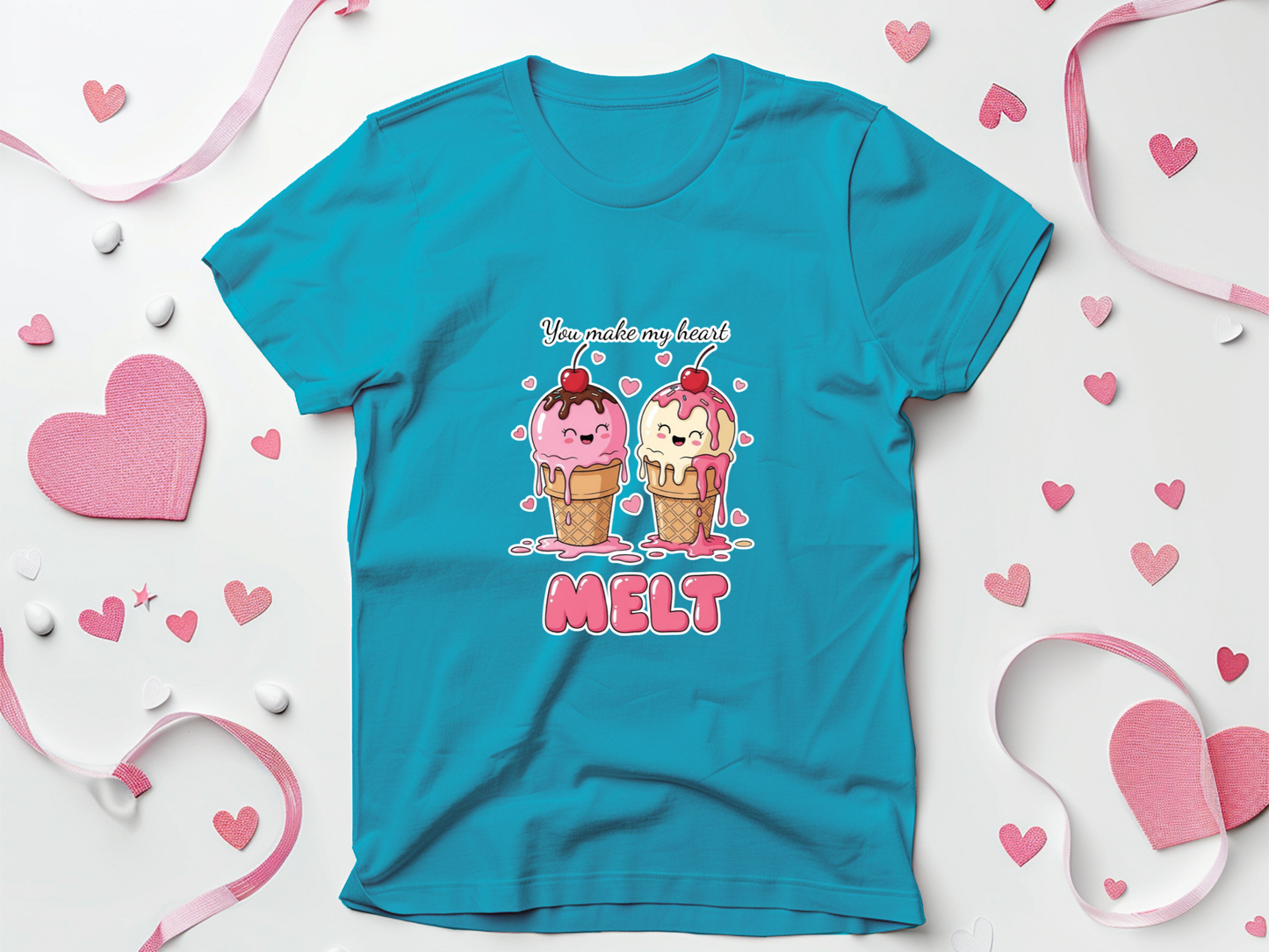 You Make My Heart Melt Valentine T-shirts