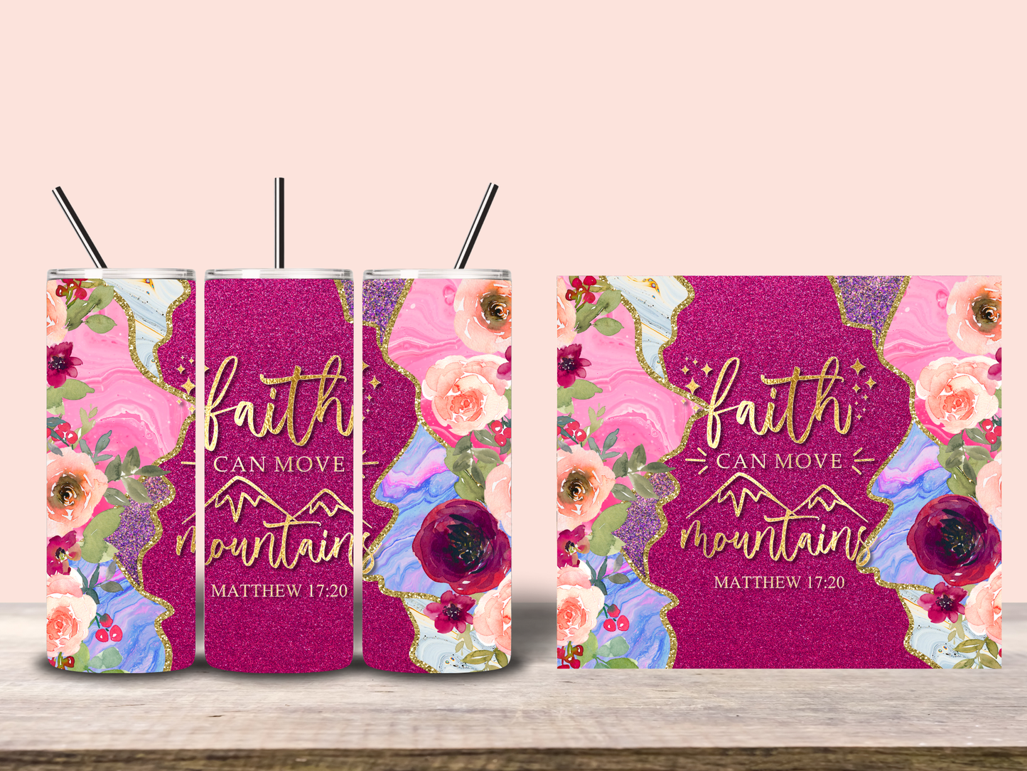 Bible Verse Tumblers