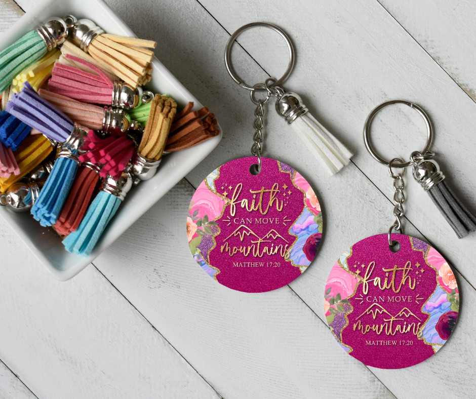 Bible Verse Keychains