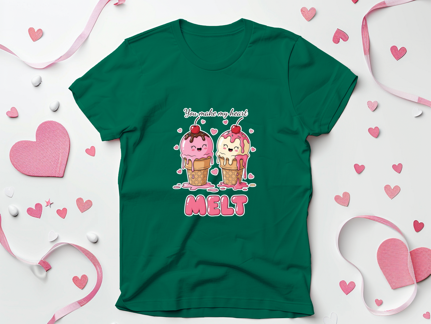 You Make My Heart Melt Valentine T-shirts