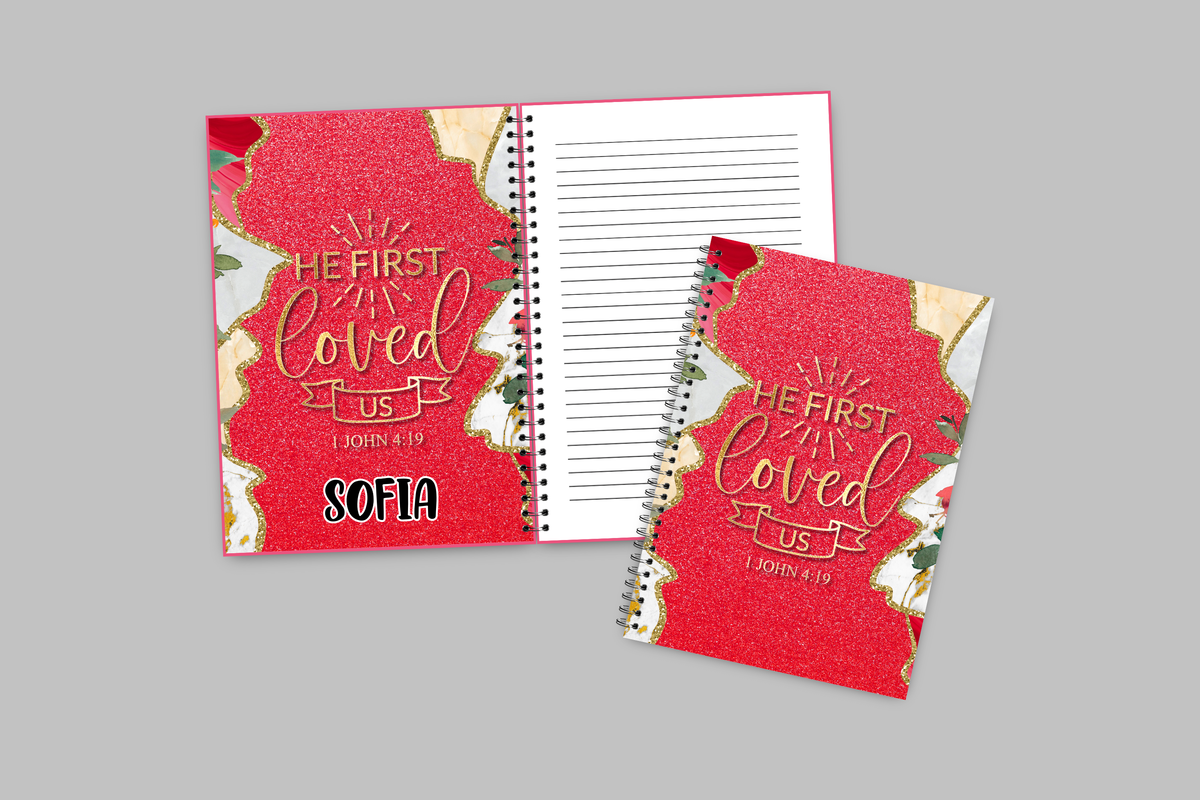 Bible Verse Spiral Notebooks