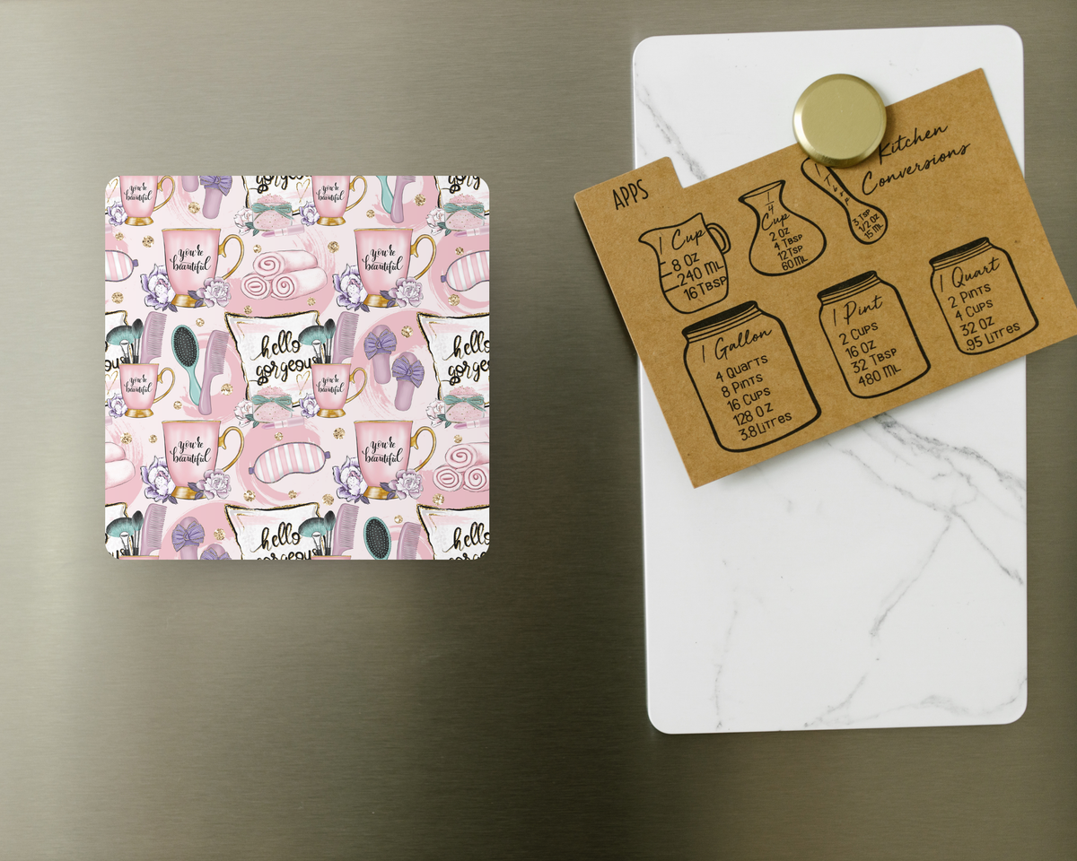 Beauty Spa Fridge Magnets