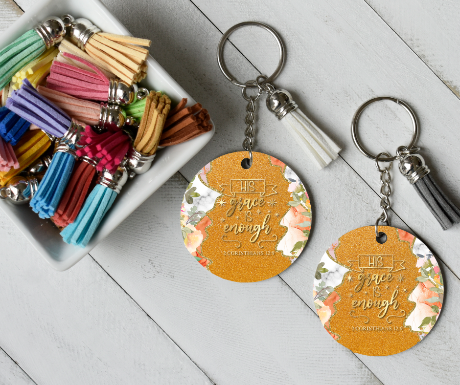 Bible Verse Keychains