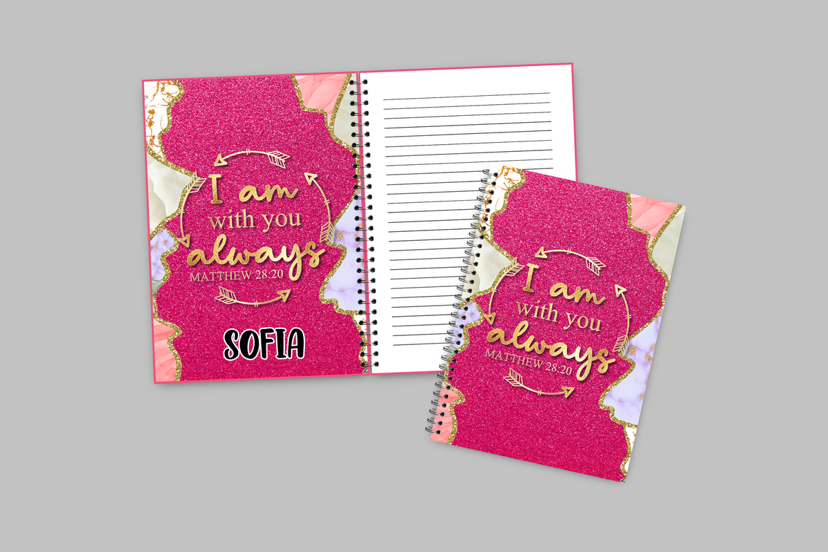 Bible Verse Spiral Notebooks