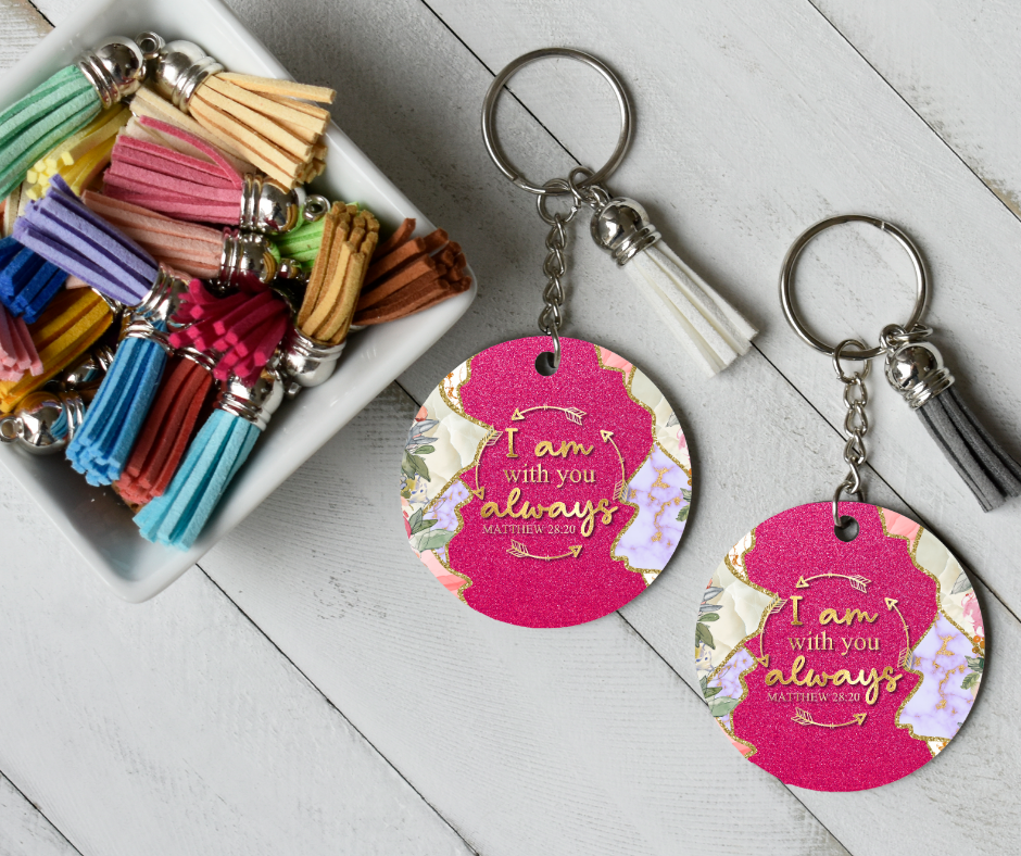 Bible Verse Keychains