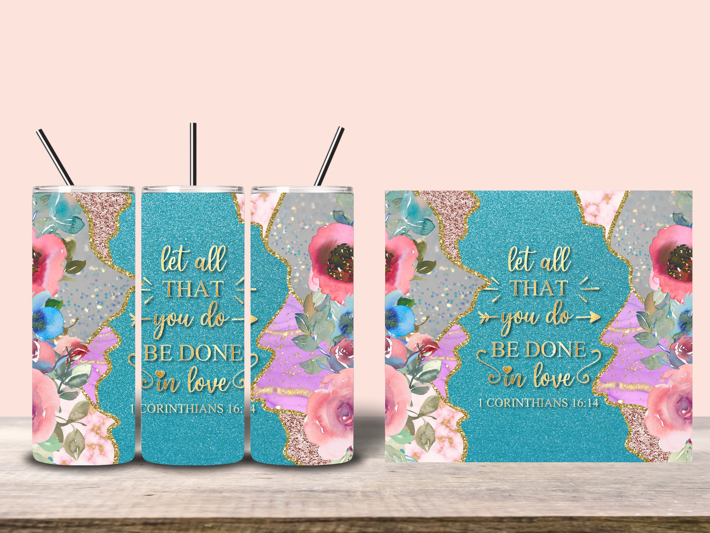 Bible Verse Tumblers