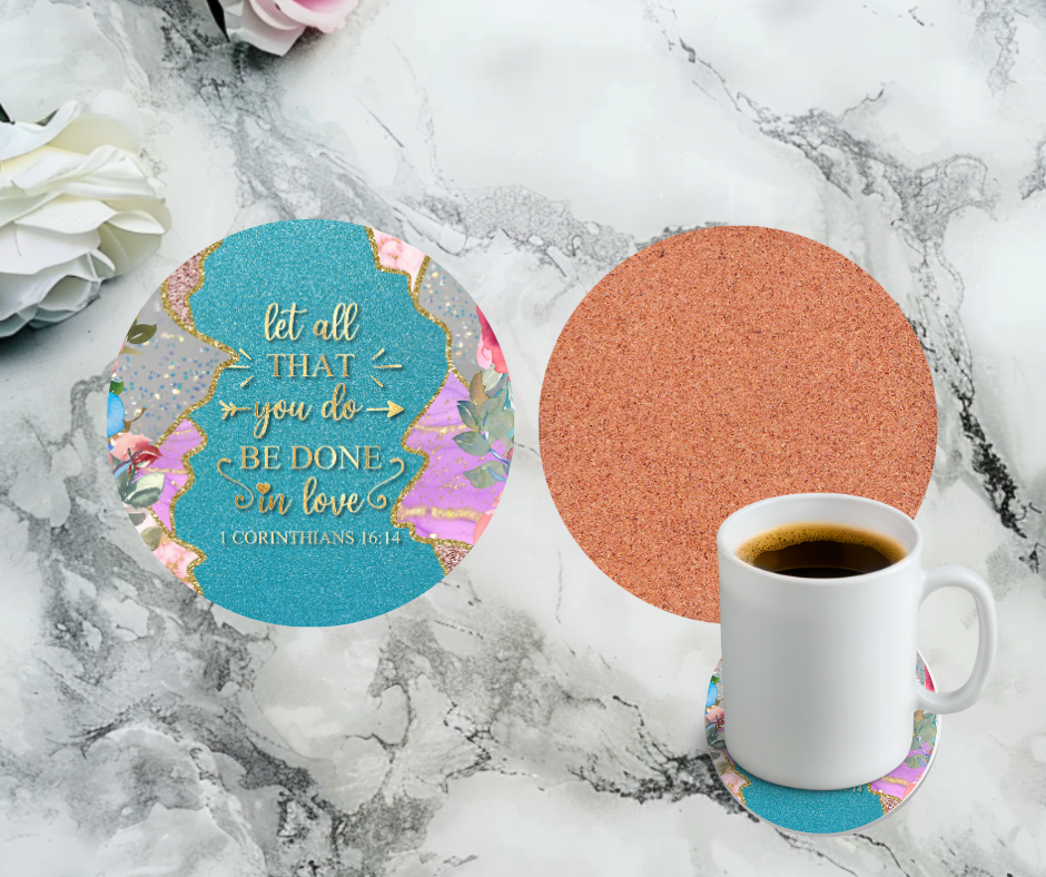 Bible Verse Coasters