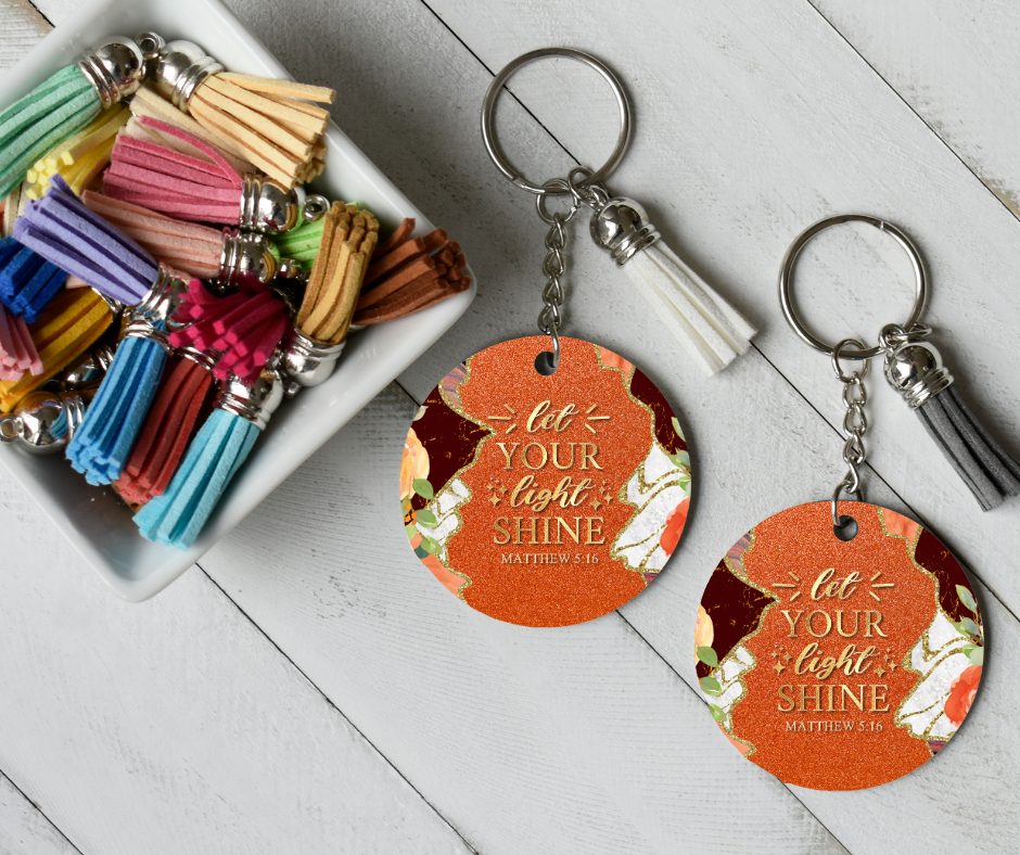 Bible Verse Keychains