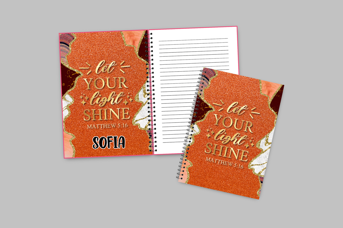 Bible Verse Spiral Notebooks