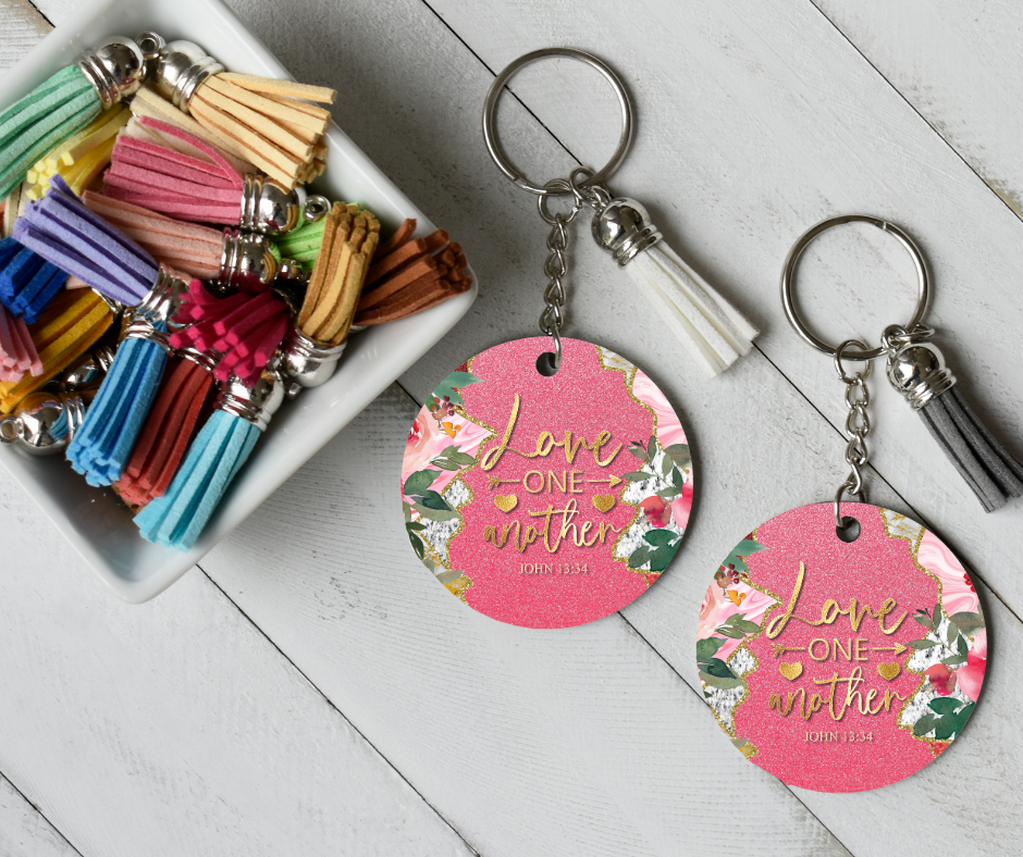 Bible Verse Keychains