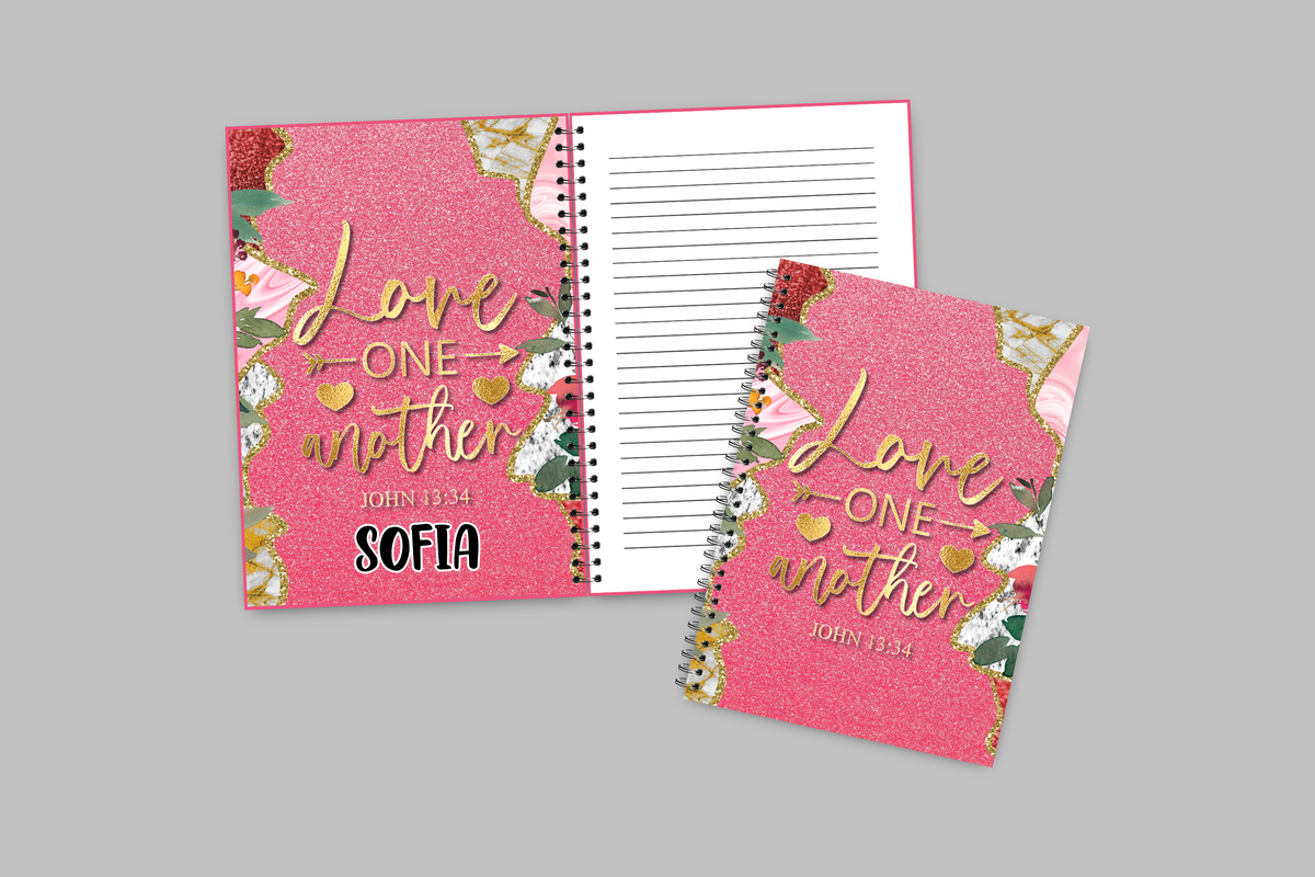 Bible Verse Spiral Notebooks
