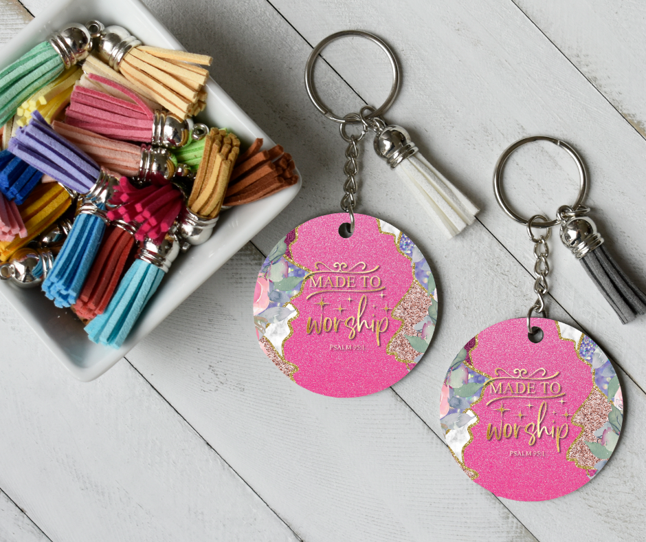 Bible Verse Keychains