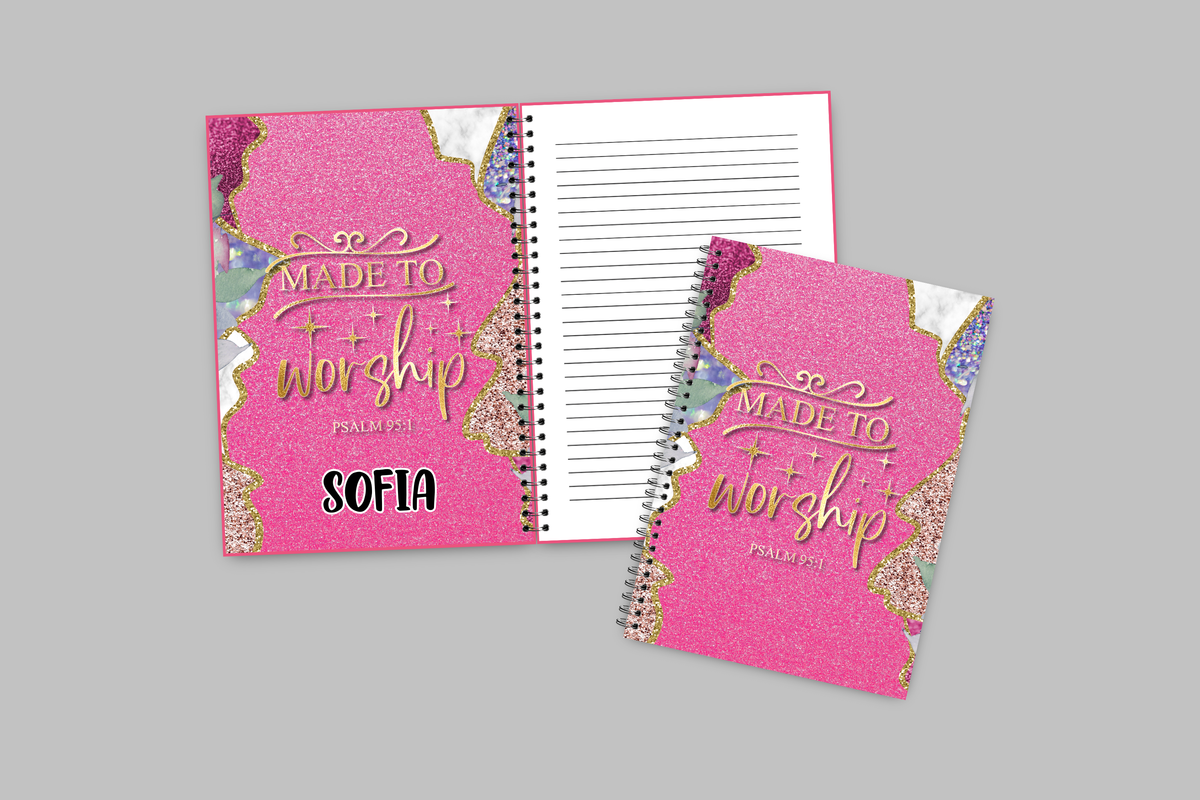 Bible Verse Spiral Notebooks