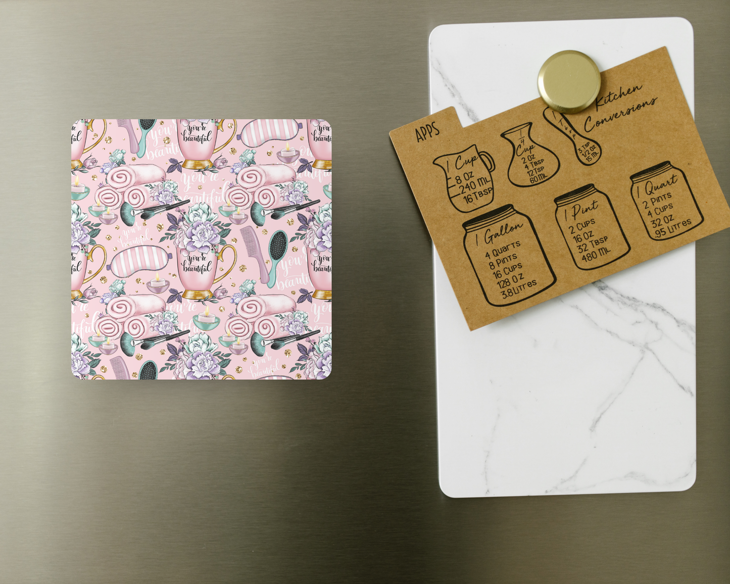 Beauty Spa Fridge Magnets