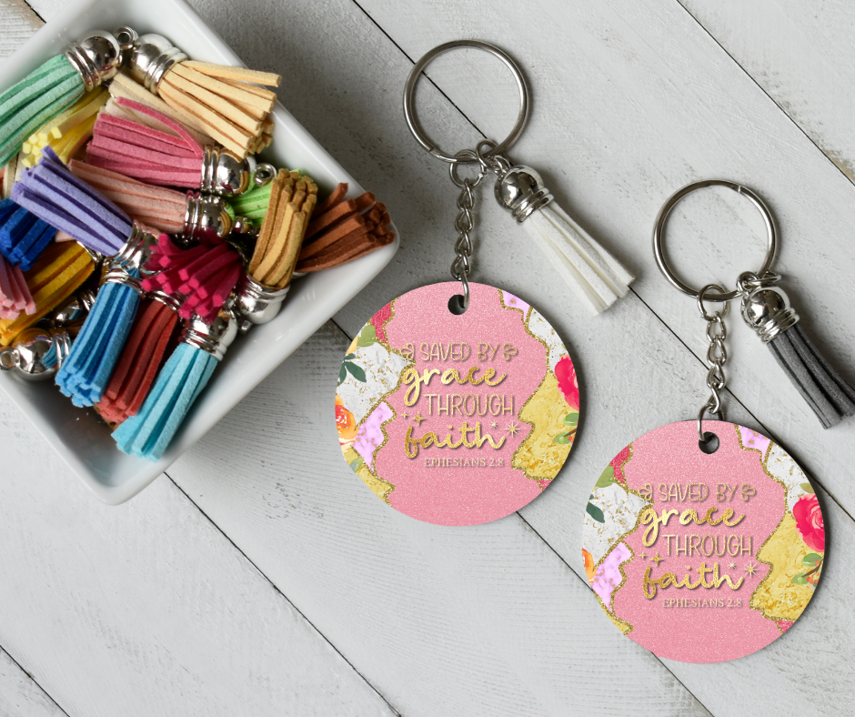 Bible Verse Keychains
