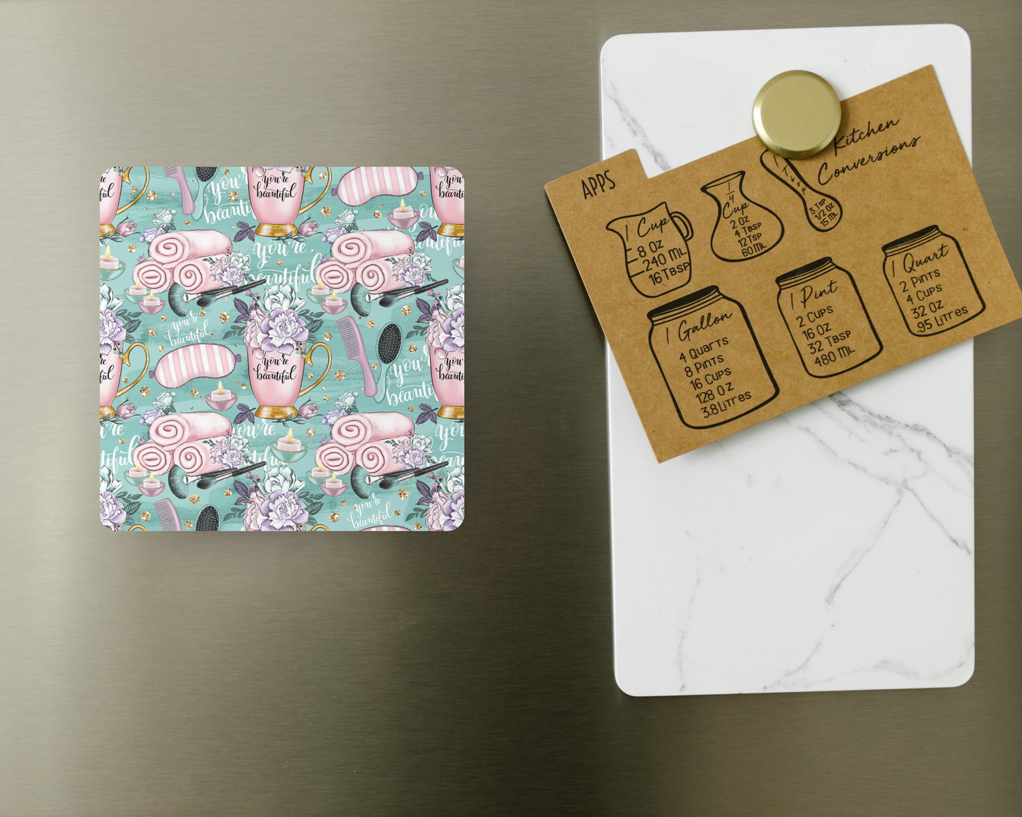 Beauty Spa Fridge Magnets