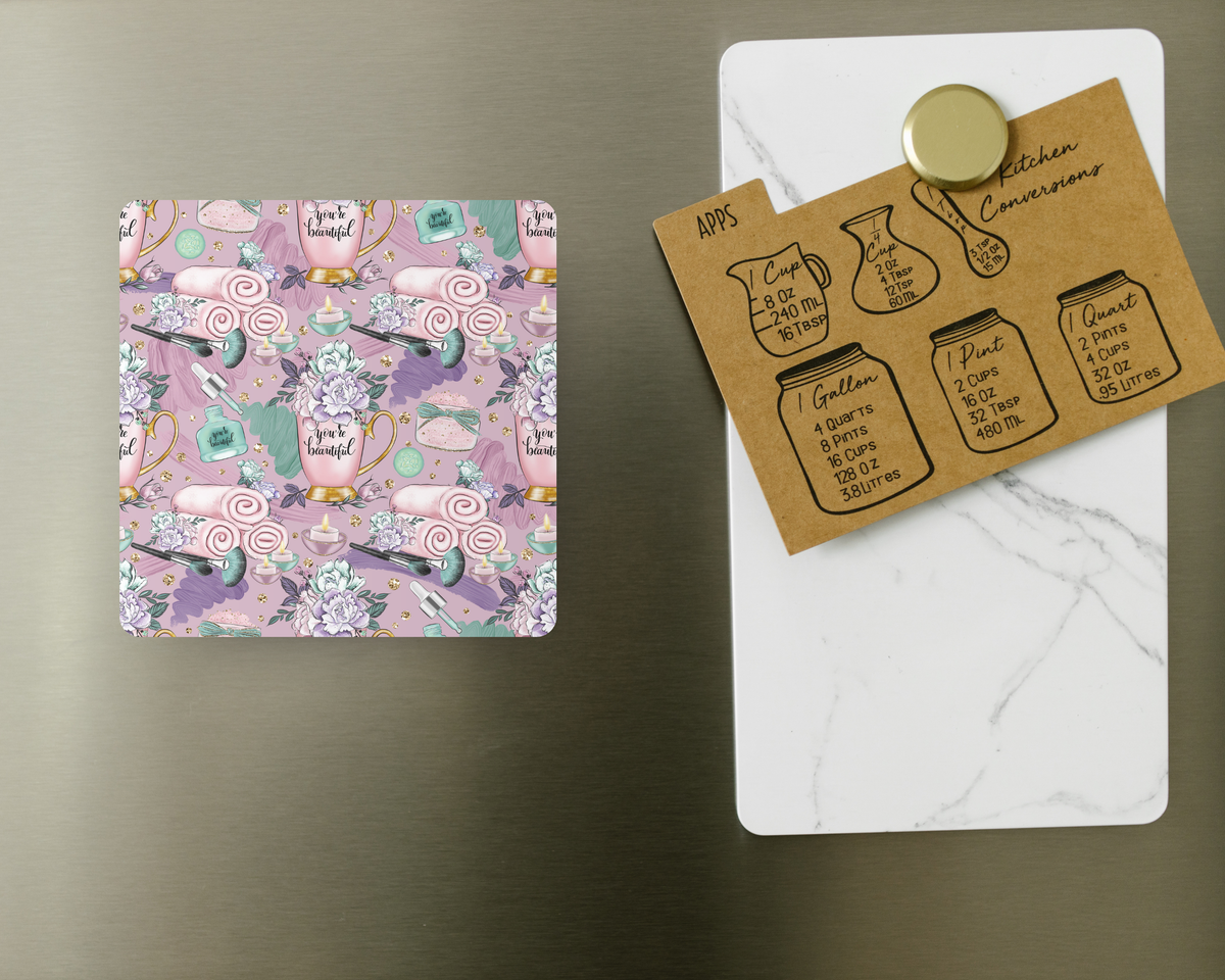 Beauty Spa Fridge Magnets
