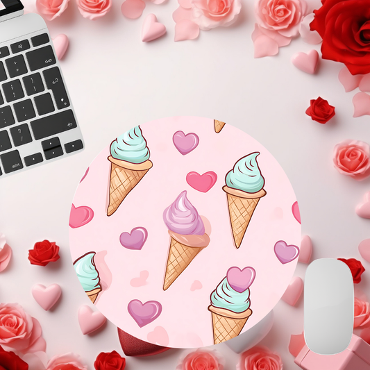 Ice Cream Cuties Valentine Mouse Pads