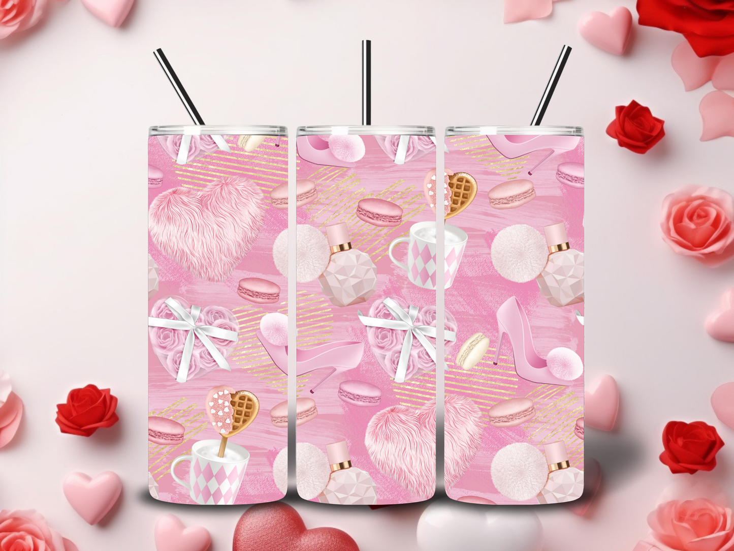 Cute Valentine Tumblers