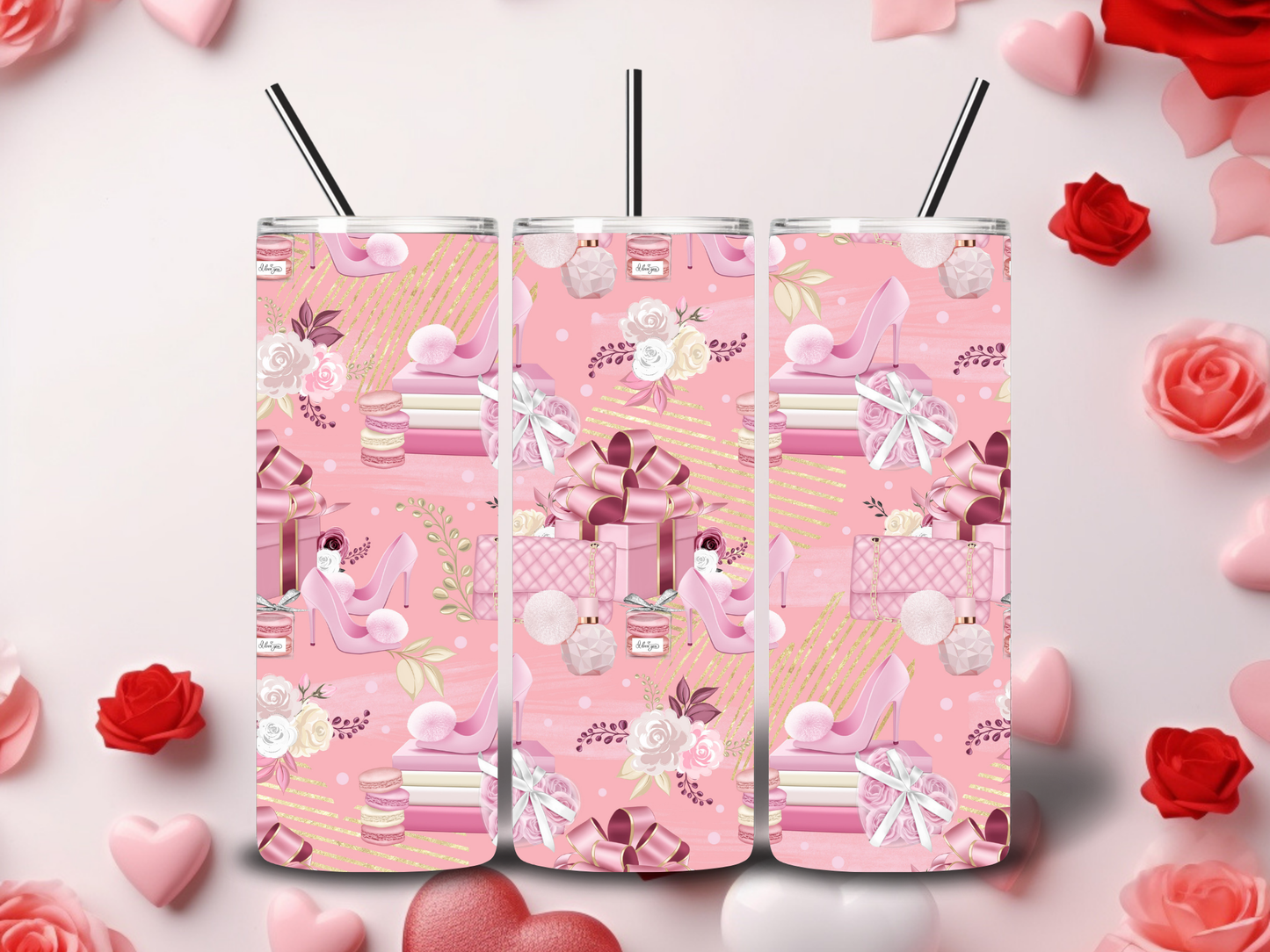 Cute Valentine Tumblers
