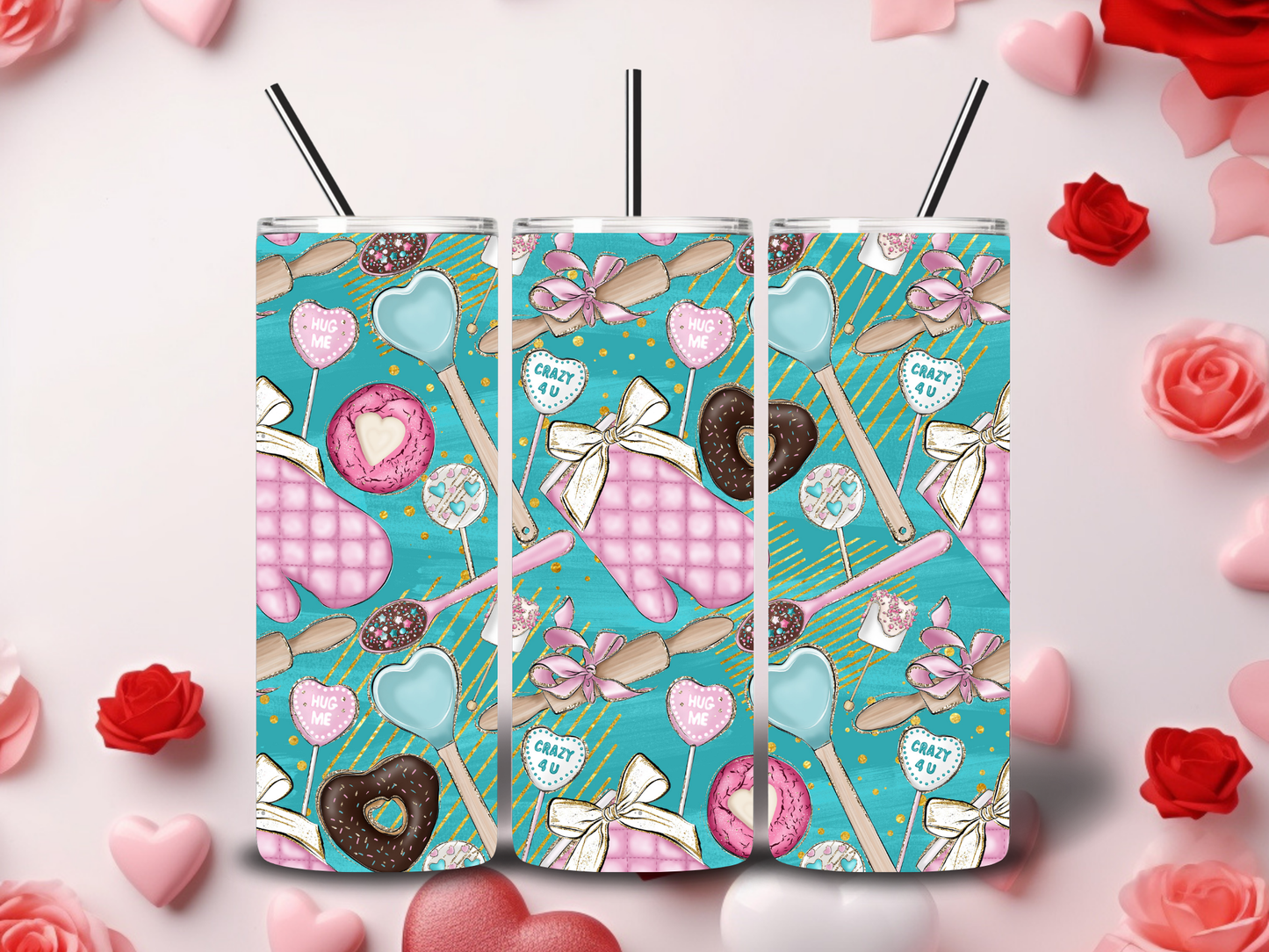 Cute Valentine Tumblers