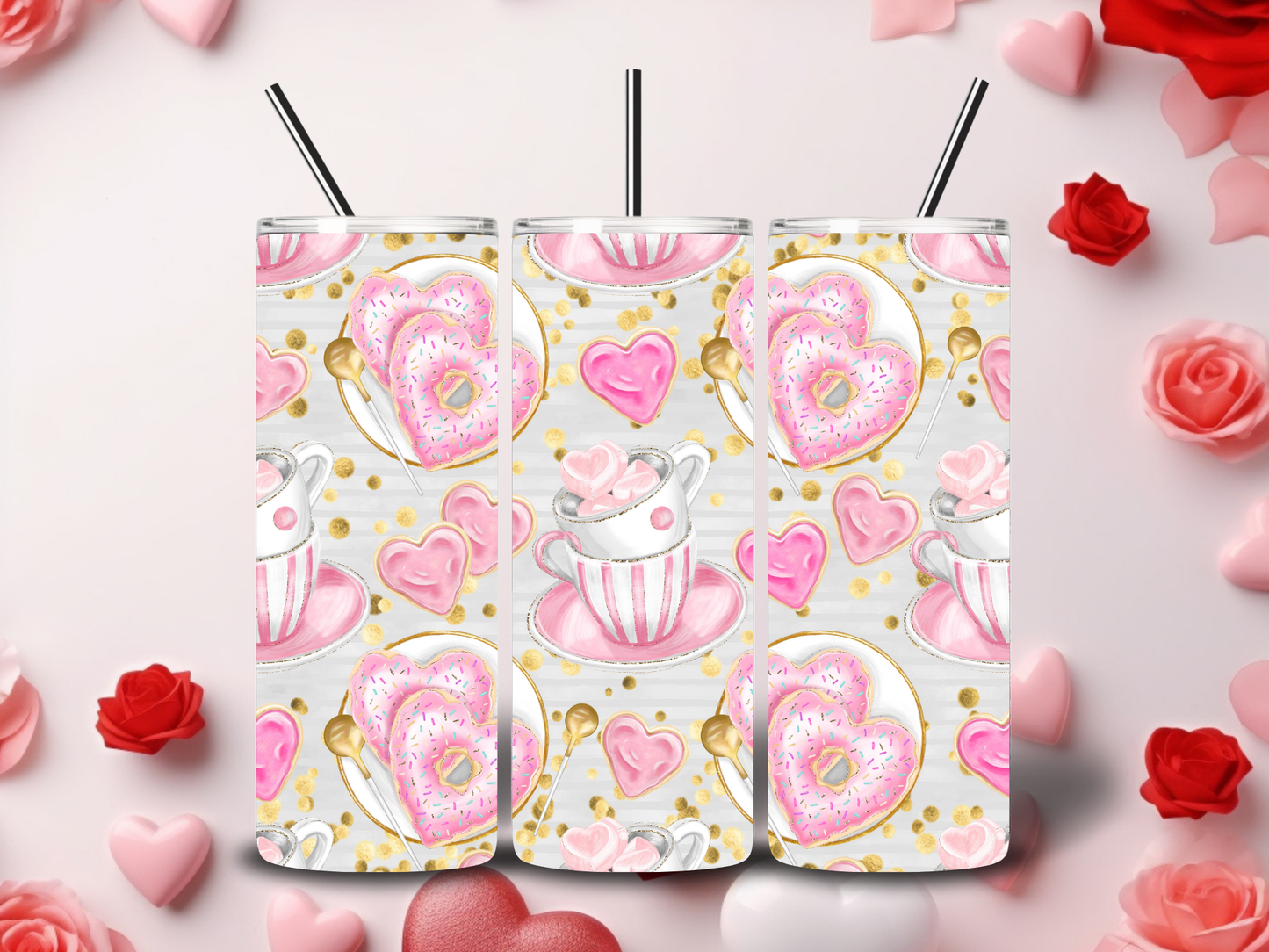 Cute Valentine Tumblers