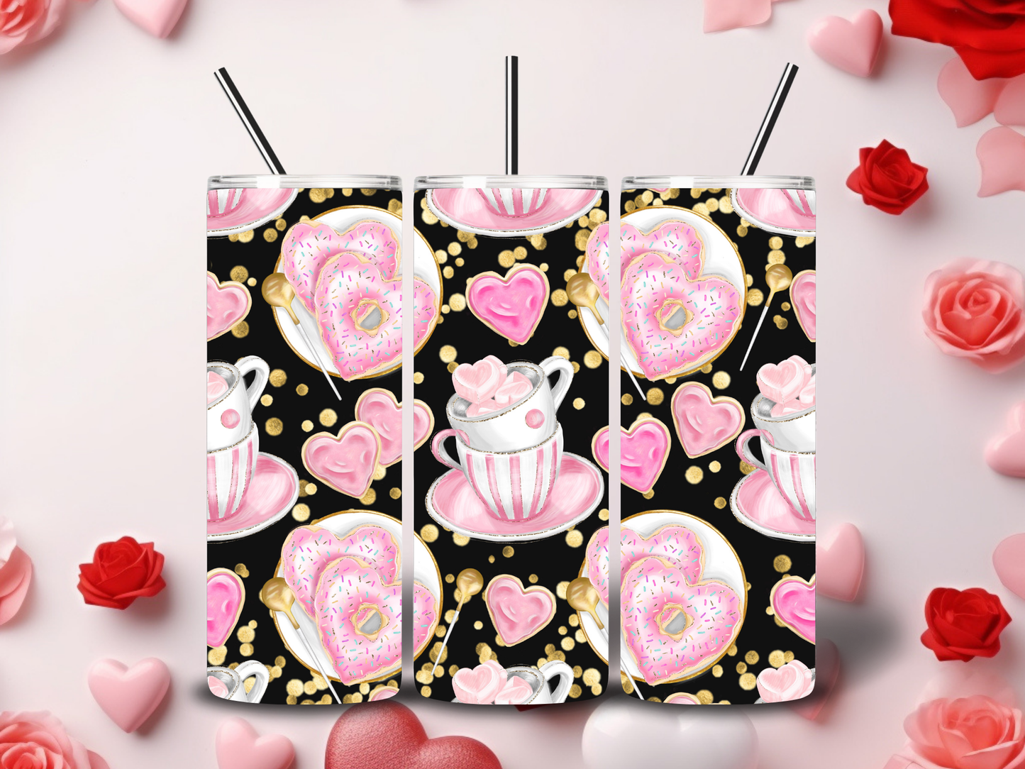 Cute Valentine Tumblers