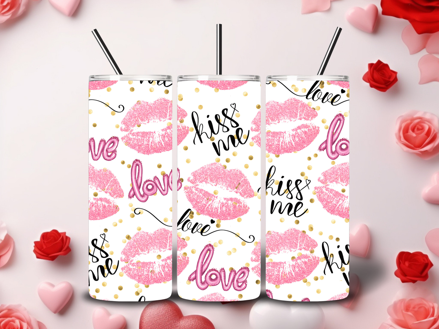 Cute Valentine Tumblers