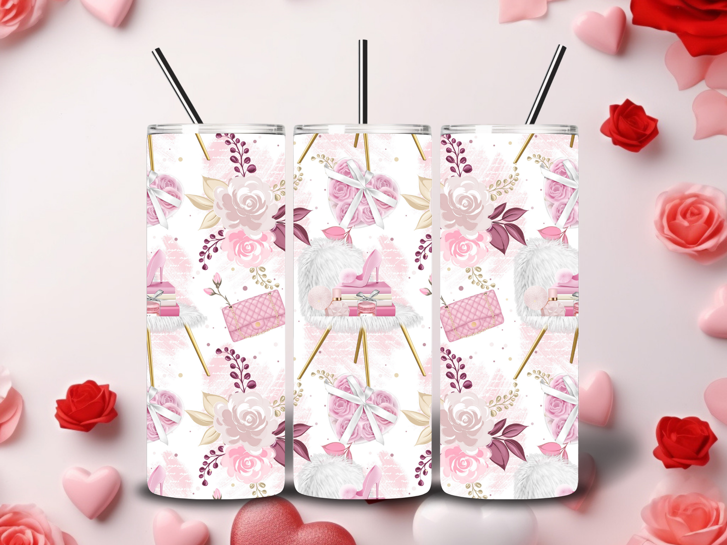 Cute Valentine Tumblers