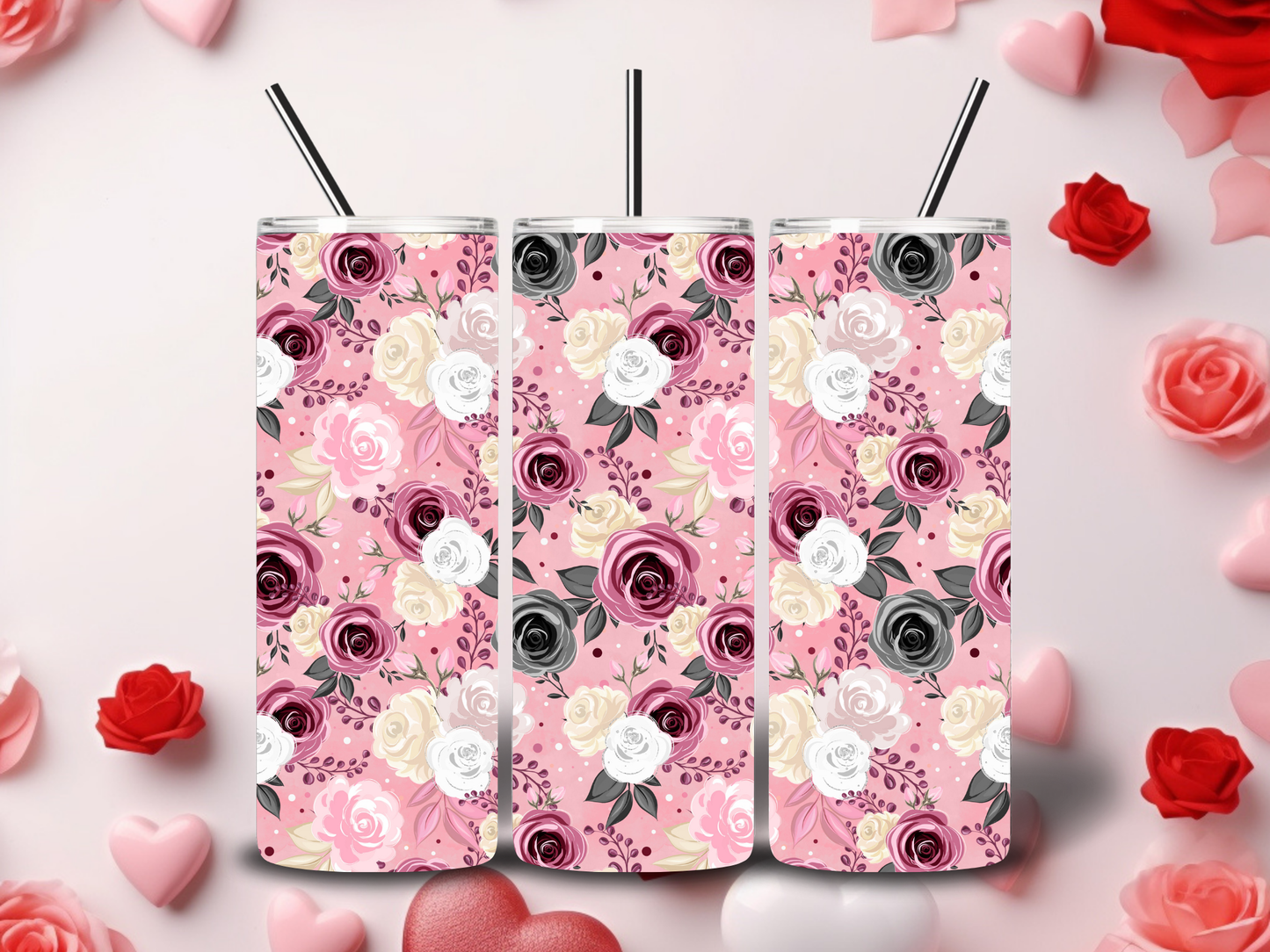 Cute Valentine Tumblers