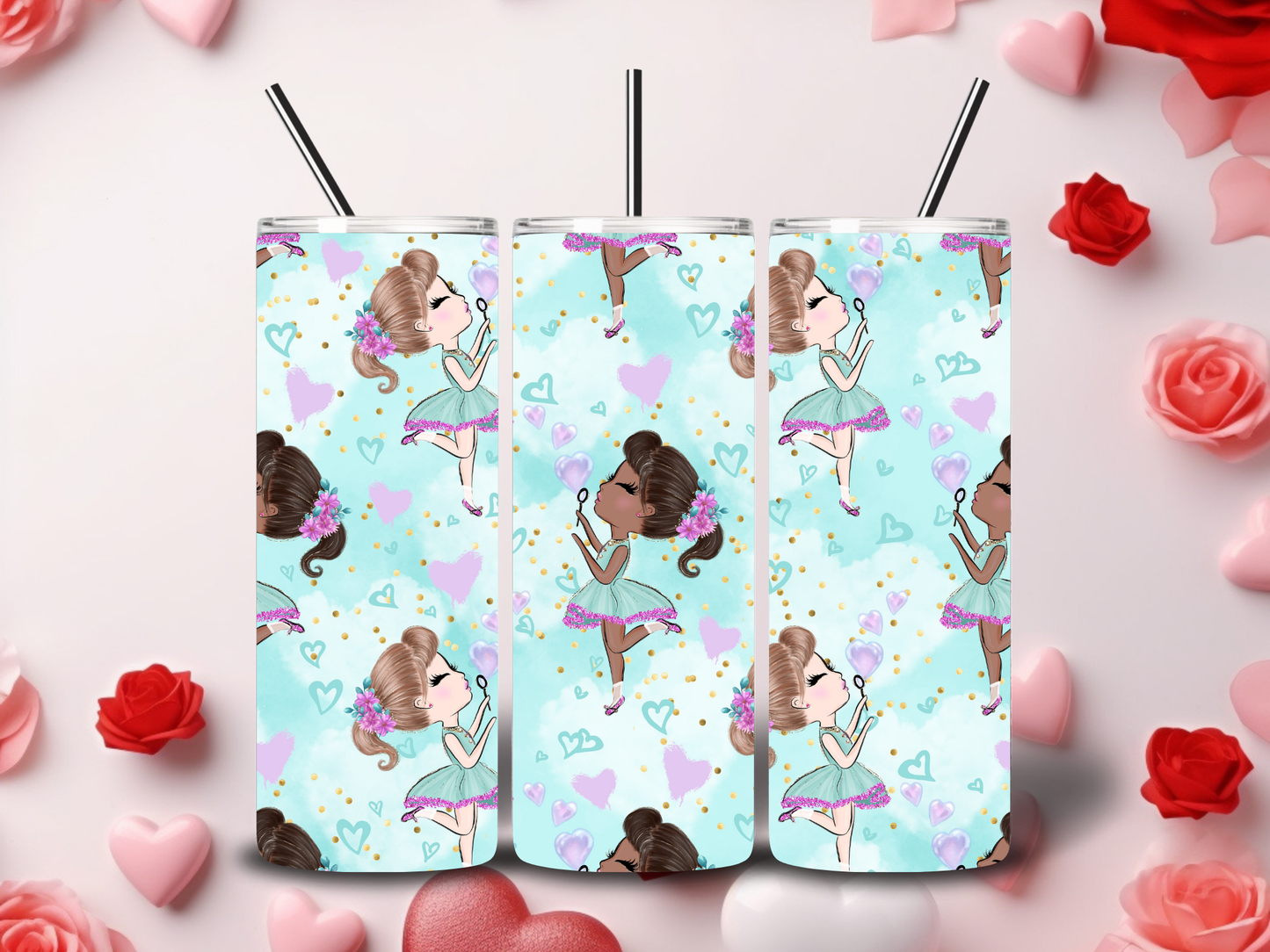 Cute Valentine Tumblers