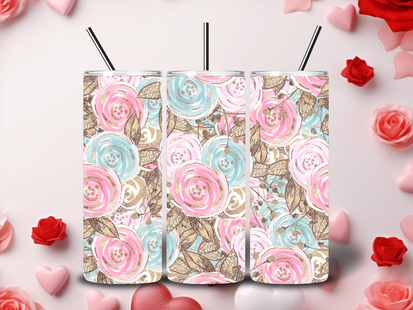 Cute Valentine Tumblers