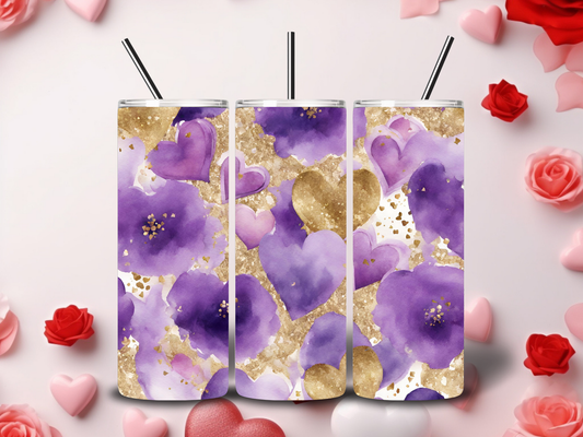 Violet Valentine's Tumblers